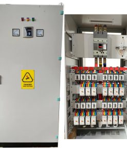Low voltage capacitor cabinets